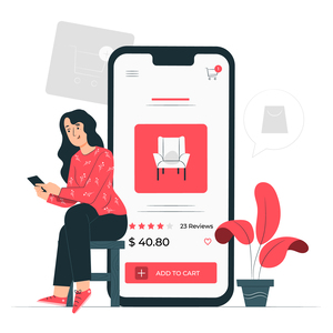 Icon of Custom ecommerce website design