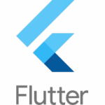 Flutter mobile development logo Flutter mobile development logo