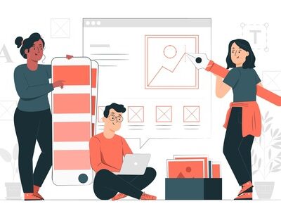 Teamwork on web application website design Teamwork on web application website design