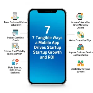 7 Tangible Ways a Mobile App Drives Startup Growth and ROI